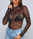 With fun and flirty details, Spooky And Stylish Vibes Bodysuit shows off your unique style for a trendy outfit for the summer season!