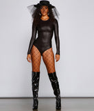 With fun and flirty details, All Laced Up Latex Bodysuit shows off your unique style for a trendy outfit for the summer season!