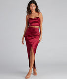 Sleek Moves Sleeveless Crop Top creates the perfect New Year’s Eve Outfit or new years dress with stylish details in the latest trends to ring in 2023!