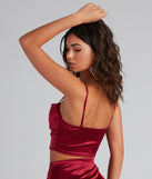 With fun and flirty details, Sleek Moves Sleeveless Crop Top shows off your unique style for a trendy outfit for the summer season!