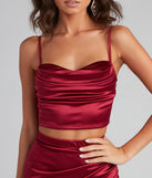 With fun and flirty details, Sleek Moves Sleeveless Crop Top shows off your unique style for a trendy outfit for the summer season!