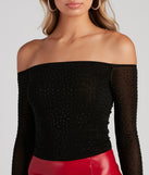 With fun and flirty details, Make It Shine Off-The-Shoulder Top shows off your unique style for a trendy outfit for the summer season!