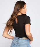 With fun and flirty details, Anything But Basic Short Sleeve Bodysuit shows off your unique style for a trendy outfit for the summer season!