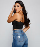 With fun and flirty details, Gleam And Glow Rhinestone Bustier shows off your unique style for a trendy outfit for the summer season!