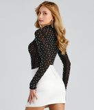 With fun and flirty details, Lady Of Pearl Mock Neck Bodysuit shows off your unique style for a trendy outfit for the summer season!