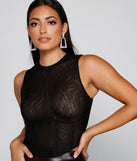 With fun and flirty details, A Sultry Look Sheer Mesh Bustier shows off your unique style for a trendy outfit for the summer season!