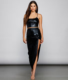 With fun and flirty details, Dangerous Glam Faux Leather One Shoulder Crop Top shows off your unique style for a trendy outfit for the summer season!