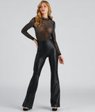 Bling The Glamour Mesh Bodysuit helps create the best bachelorette party outfit or the bride's sultry bachelorette dress for a look that slays!