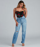 With fun and flirty details, Fall In Love With Floral Bodysuit shows off your unique style for a trendy outfit for the summer season!