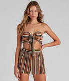 Trendy Pleated And Striped Tube Top is a trendy pick to create 2023 festival outfits, festival dresses, outfits for concerts or raves, and complete your best party outfits!