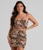 Tropical Getaway Mesh Crop Top is a trendy pick to create 2023 festival outfits, festival dresses, outfits for concerts or raves, and complete your best party outfits!