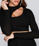 With fun and flirty details, Make It Bold Cutout Crop Top shows off your unique style for a trendy outfit for the summer season!