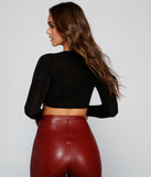 With fun and flirty details, Trendy And Fab Twist Front Crop Top shows off your unique style for a trendy outfit for the summer season!
