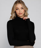 With fun and flirty details, Feeling Knit Long Sleeve Crop Top shows off your unique style for a trendy outfit for the summer season!