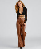 With fun and flirty details, Bold And Chic Collared Mesh Wrap Top shows off your unique style for a trendy outfit for the summer season!