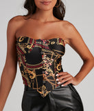 With fun and flirty details, Bold Stunner Strapless Bustier shows off your unique style for a trendy outfit for the summer season!