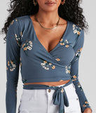 With fun and flirty details, Beauty Bloom Floral Tie Waist Top shows off your unique style for a trendy outfit for the summer season!