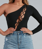 With fun and flirty details, Have We Met Lace-Up Bodysuit shows off your unique style for a trendy outfit for the summer season!