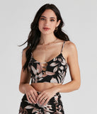 With fun and flirty details, Island Flower Lattice Tank Top shows off your unique style for a trendy outfit for the summer season!
