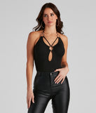 Raise The Bar Halter Bodysuit is a trendy pick to create 2023 festival outfits, festival dresses, outfits for concerts or raves, and complete your best party outfits!