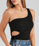 With fun and flirty details, Always Needed Cutout Tank Top shows off your unique style for a trendy outfit for the summer season!