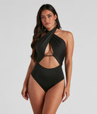 With fun and flirty details, She's The Moment Halter Bodysuit shows off your unique style for a trendy outfit for the summer season!