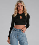 Key To Style Crop Top is a trendy pick to create 2023 festival outfits, festival dresses, outfits for concerts or raves, and complete your best party outfits!