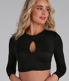 Key To Style Crop Top is a trendy pick to create 2023 festival outfits, festival dresses, outfits for concerts or raves, and complete your best party outfits!