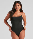With fun and flirty details, Major Chain Strap Open Back Bodysuit shows off your unique style for a trendy outfit for the summer season!
