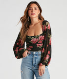 The trendy Budding Romance Floral Mesh Bodysuit is the perfect pick to create a holiday outfit, new years attire, cocktail outfit, or party look for any seasonal event!