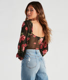 With fun and flirty details, Budding Romance Floral Mesh Bodysuit shows off your unique style for a trendy outfit for the summer season!