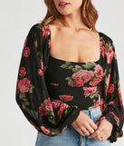 With fun and flirty details, Budding Romance Floral Mesh Bodysuit shows off your unique style for a trendy outfit for the summer season!