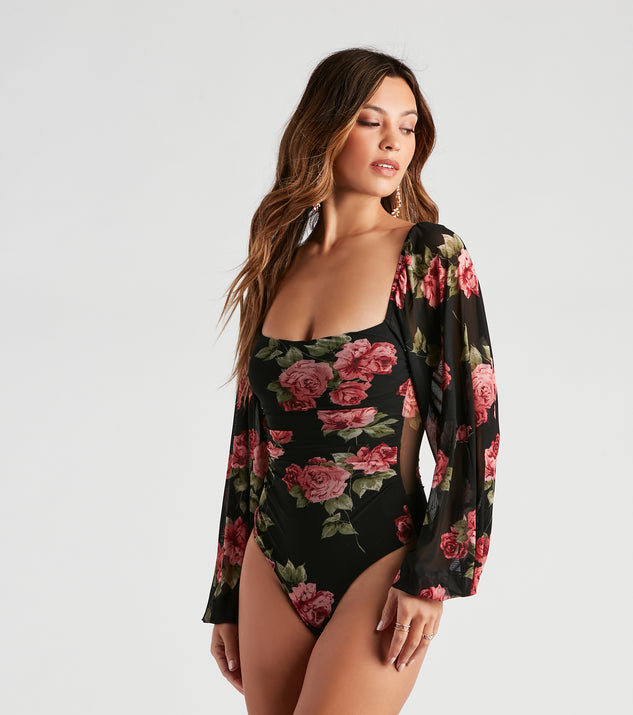 Olive and The Captain LS Bodysuit - Budding Artist Citrus