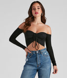 Real Cute Off The Shoulder Top is a trendy pick to create 2023 festival outfits, festival dresses, outfits for concerts or raves, and complete your best party outfits!