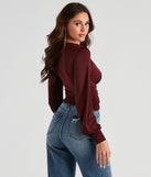 With fun and flirty details, Sultry Classic Plunge V-Neck Top shows off your unique style for a trendy outfit for the summer season!