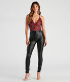 With fun and flirty details, See Me In Lace Scallop Bodysuit shows off your unique style for a trendy outfit for the summer season!