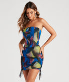 You’ll look stunning in the Bold Mood Printed Bustier Tube Top when paired with its matching separate to create a glam clothing set perfect for parties, date nights, concert outfits, back-to-school attire, or for any summer event!
