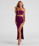With fun and flirty details, Teach Me Tonight Crepe Crop Top shows off your unique style for a trendy outfit for the summer season!