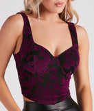 With fun and flirty details, World Of Romance Floral Bustier shows off your unique style for a trendy outfit for the summer season!