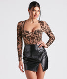With fun and flirty details, True Beauty Mesh Bustier Bodysuit shows off your unique style for a trendy outfit for the summer season!
