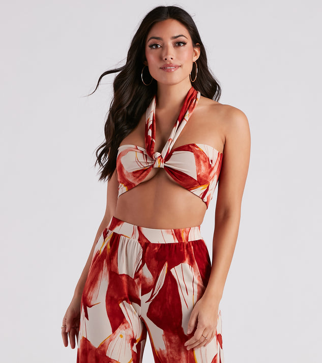 Island Time Floral Cropped Tube Top is a trendy pick to create 2023 concert outfits, festival dresses, outfits for raves, or to complete your best party outfits or clubwear!