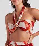 Island Time Floral Cropped Tube Top is a trendy pick to create 2023 concert outfits, festival dresses, outfits for raves, or to complete your best party outfits or clubwear!