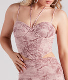 With fun and flirty details, Story Time Printed Mesh Bustier shows off your unique style for a trendy outfit for the summer season!