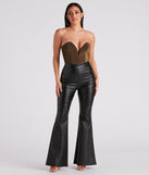 Gimme The Shine Strapless Bodysuit is a trendy pick to create 2023 festival outfits, festival dresses, outfits for concerts or raves, and complete your best party outfits!