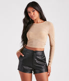 Feel The Heat Stone Crop Top is a trendy pick to create 2023 concert outfits, festival dresses, outfits for raves, or to complete your best party outfits or clubwear!