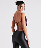 With fun and flirty details, Striking In Sequin Open Back Top shows off your unique style for a trendy outfit for the summer season!