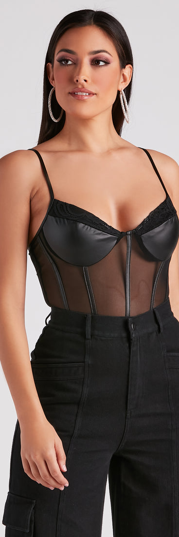 Daring Desire Mesh Lace Bodysuit is a trendy pick to create 2023 festival outfits, festival dresses, outfits for concerts or raves, and complete your best party outfits!