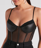 With fun and flirty details, Daring Desire Mesh Lace Bodysuit shows off your unique style for a trendy outfit for the summer season!
