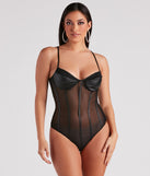With fun and flirty details, Daring Desire Mesh Lace Bodysuit shows off your unique style for a trendy outfit for the summer season!