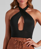 A Total Vibe Halter Bodysuit is a trendy pick to create 2023 concert outfits, festival dresses, outfits for raves, or to complete your best party outfits or clubwear!
